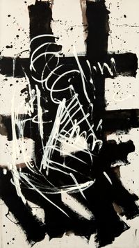 Black and White by Michael (Corinne) West contemporary artwork painting