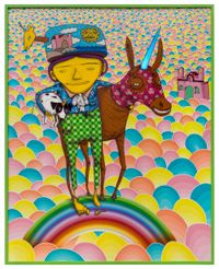 Someone to share the dreams by OSGEMEOS contemporary artwork painting