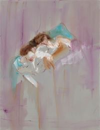 The Bed by Robert Muntean contemporary artwork painting