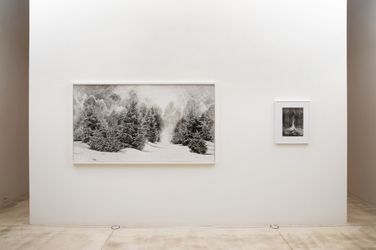 Exhibition view: Hans Op de Beeck, Works on Paper, Galerie Krinzinger, Vienna (9 June–21 August 2021). Courtesy Galerie Krinzinger.