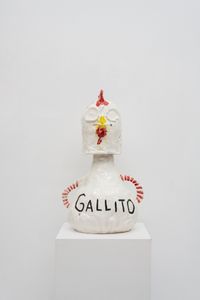 Gallito by Luis Vidal contemporary artwork sculpture