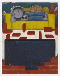 Reality Show by Nicole Eisenman contemporary artwork painting, works on paper
