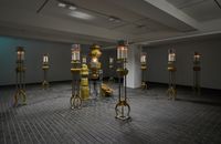 Candle Generator and Egg Incubator by Beak Jungki contemporary artwork sculpture, installation, mixed media
