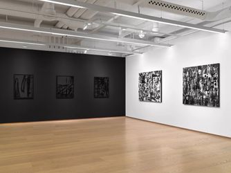 Exhibition view: Adam Pendleton, In Abstraction, Pace Gallery, Geneva (7 September–5 October 2022). Courtesy Pace Gallery.