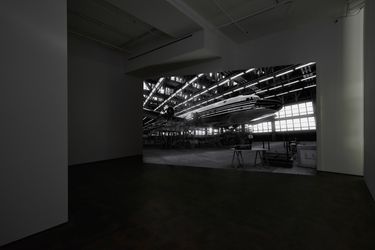 Exhibition view: David Claerbout, Dark Optics, Sean Kelly, New York (29 April–4 June 2022). Courtesy Sean Kelly, New York. Photo: Jason Wyche, New York.  
