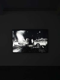 Lightbox: Accident by Daido Moriyama contemporary artwork sculpture, photography, mixed media