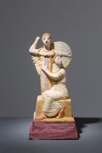 Reconstruction of 3rd century B.C. Greek statue by Linda Marrinon contemporary artwork sculpture