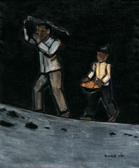 Coal by Duan Zhengqu contemporary artwork painting