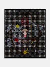 Blind Spot Detecting Unit (Overlapping Theory Test) by Thomas Zipp contemporary artwork painting