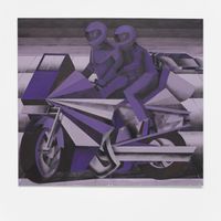 Night Rider by Miroslav Pelák contemporary artwork painting
