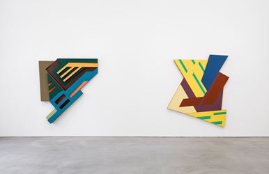 Exhibition view, Frank Stella, Sprüth Magers, Berlin, July 8 - September 3, 2016 © 2016 Frank Stella / Artists Rights Society (ARS), New York 