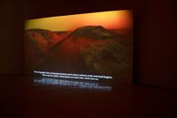 Sky River by Ong Kian Peng contemporary artwork installation, moving image