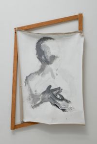 A man of gloved by Masato Kobayashi contemporary artwork painting