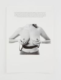 The Breasts (EN) * by Sophie Calle contemporary artwork print