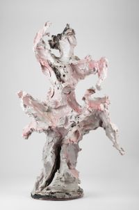 Ballerina by Lucio Fontana contemporary artwork sculpture