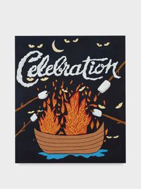 Untitled (Celebration Boat) by Joel Mesler contemporary artwork painting