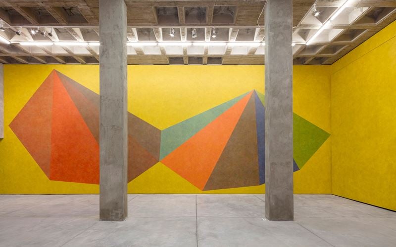 Sol Lewitt, 'instructions For A Pyramid' At Omr, Mexico City, Mexico On 