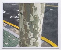 A look down street tree by Hyewon Kim contemporary artwork painting
