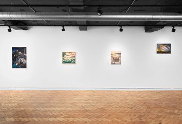 Exhibition view: Louise Reynolds, Red Sky at Morning, Unit, London (24 April–25 May 2024). Courtesy Unit.