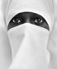 A Young Muslim Woman in Brooklyn by Chester Higgins contemporary artwork photography
