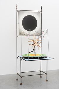 De Kosmogonoloog (maquette voor de dansvloer) by Patrick Van Caeckenbergh contemporary artwork sculpture