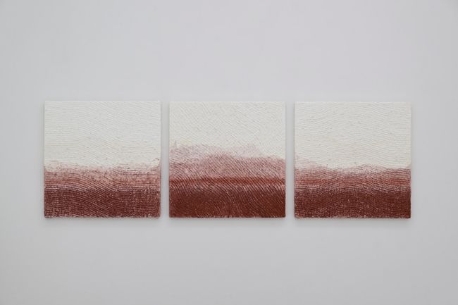 CAVE/red iron oxide by Yoriko Takabatake contemporary artwork