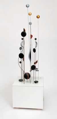 Kinetic object  KK-07 by Abraham Palatnik contemporary artwork sculpture