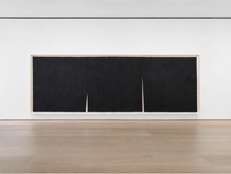 Exhibition view: Richard Serra, Six Large Drawings, David Zwirner, London (9 April–18 May 2024). Courtesy David Zwirner.
