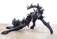 Stroke by William Kentridge contemporary artwork sculpture