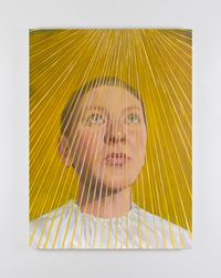 Rays of Light (self-portrait) by Vanessa Jones contemporary artwork painting