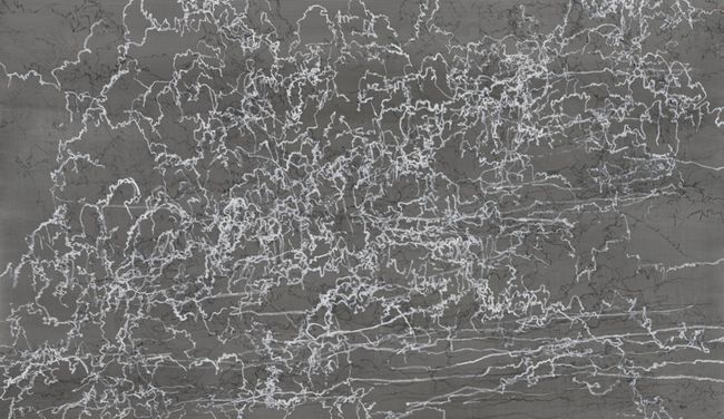 Wolken Grau by Gerhard Lang contemporary artwork
