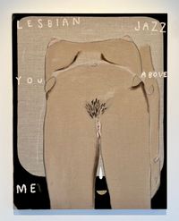 Lesbian Jazz N° 18 by Anouk Lamm Anouk contemporary artwork painting