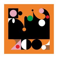TREN by Ad Minoliti contemporary artwork painting