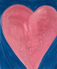 Heart No.2 by Kumi Usui contemporary artwork painting