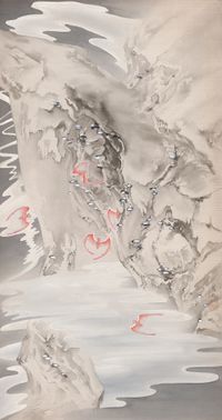 Five Blessings by Luo Ying contemporary artwork works on paper