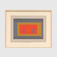 Variant/Adobe by Josef Albers contemporary artwork painting, works on paper