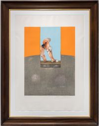 Study for a Bullfight by Francis Bacon contemporary artwork print