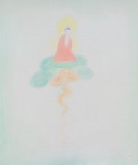 Bodhisattva by Wu Yi contemporary artwork painting, works on paper