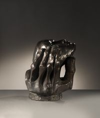 Tête aux Mains by Étienne-Martin contemporary artwork sculpture