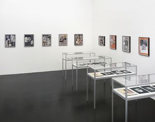 Exhibition view: Richard Hawkins, Urbis Paganus - Part I + III, Galerie Buchholz, Cologne (1 September–4 October 2006). Courtesy Galerie Buchholz.