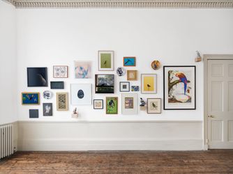 Exhibition view: Group Exhibition, The Conference of the Birds, Tristan Hoare Gallery, London (9 June–8 July 2022). Courtesy Tristan Hoare Gallery.
