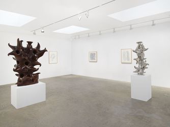 Exhibition view: Tony Cragg, Marian Goodman Gallery, Los Angeles (26 April–29 June 2024). Courtesy Marian Goodman Gallery.