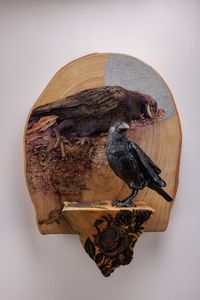 The Lasting Spring, Raven by Yang Mao-Lin contemporary artwork sculpture