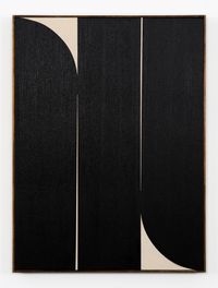 Black #3 by Johnny Abrahams contemporary artwork painting