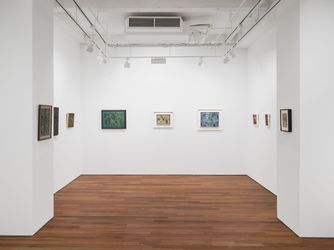 Exhibiton view: Charles Seliger, Ruth Lewin, Interiors Worlds: The Art of Charles Seliger and Ruth Lewin, Hollis Taggart, New York (22 February–30 March 2024). Courtesy Hollis Taggart.