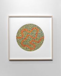 Colourblind Drawing by Stefana McClure contemporary artwork works on paper, print