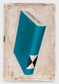Falling Dictionary by Mark Manders contemporary artwork mixed media