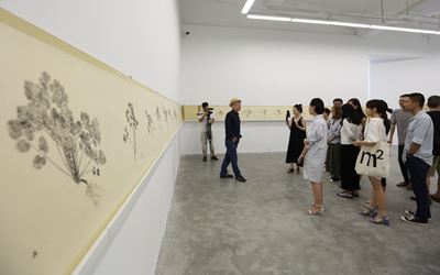 Exhibition view: Liu Chuanghong, Xing’an West Art Group, A Thousand Plateaus Art Space, Chengdu (22 July–22 September 2017). Courtesy A Thousand Plateaus Art Space.