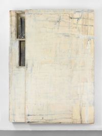 Untitled (slip painting) by Lawrence Carroll contemporary artwork painting