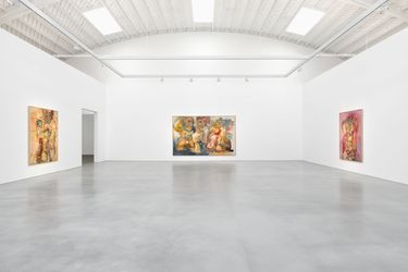 Exhibition view: Daniel Crews-Chubb, Statuesque, Roberts Projects, Los Angeles (September 16 - October 28, 2023). Courtesy of the artist and Roberts Projects, Los Angeles, California. Photo: Paul Salveson